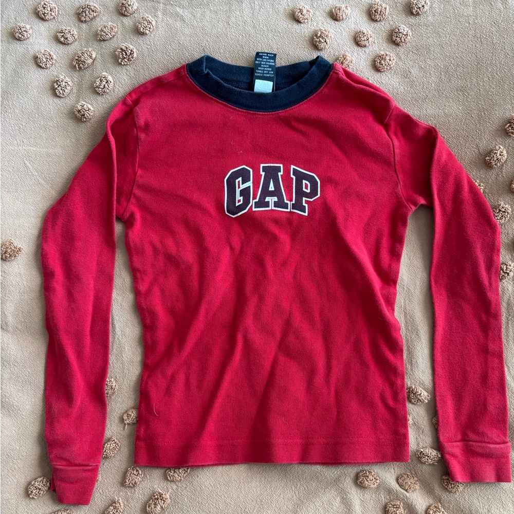 Red Gap Long Sleeve Shirt